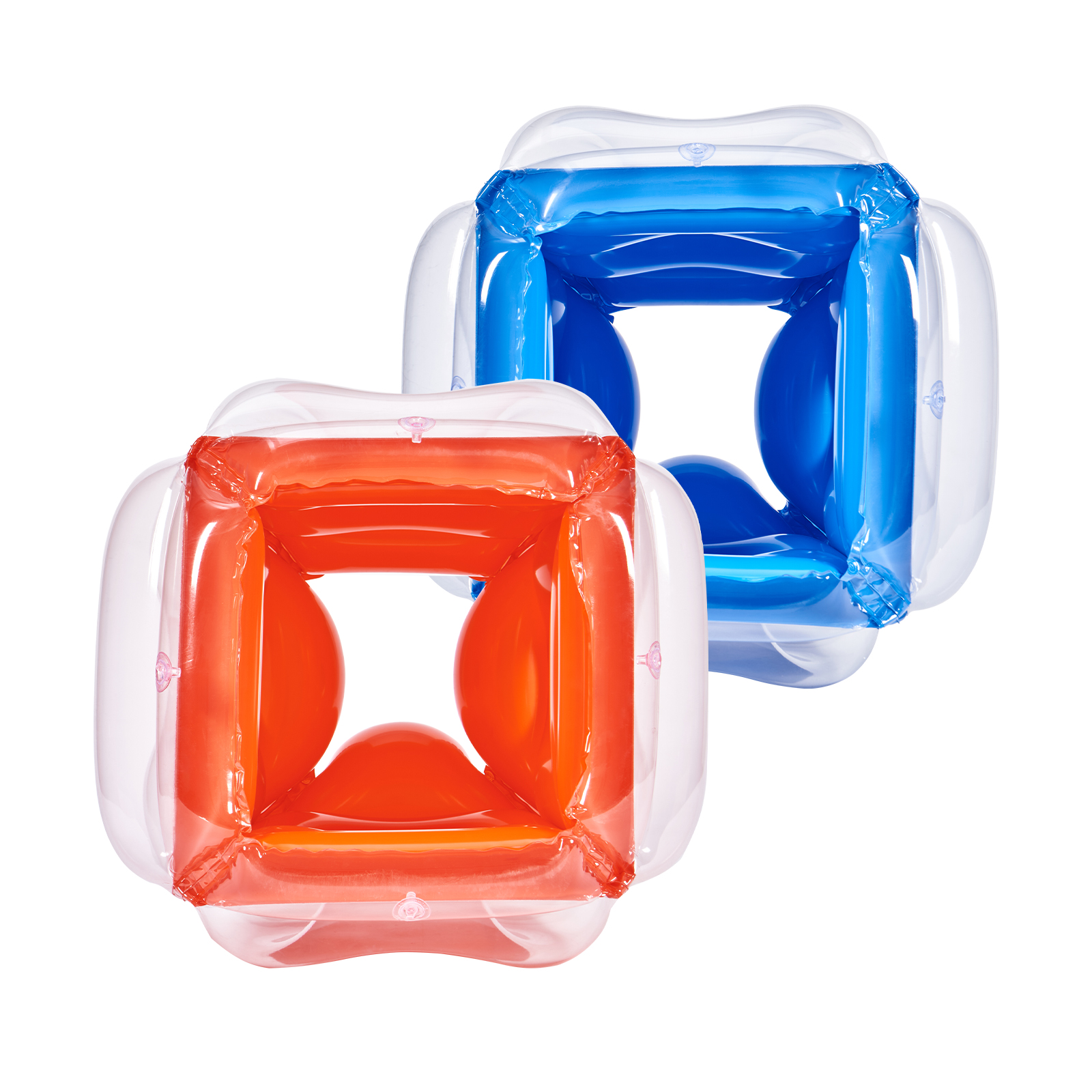 VEVOR Inflatable Bumper Balls 2-Pack 2/3FT/0.6/0.9M PVC Body Sumo Balls for Kids - Picture 13 of 26