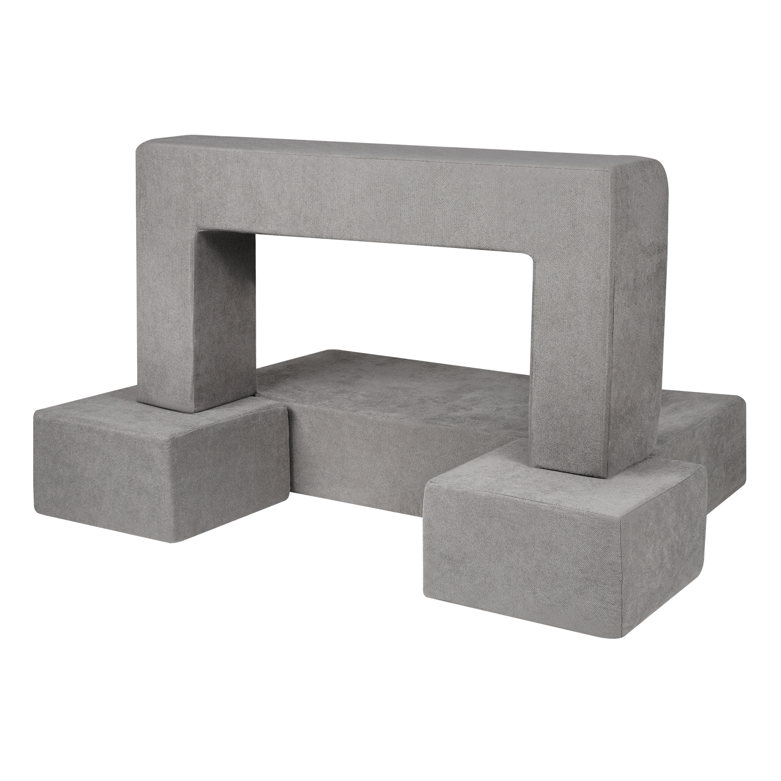 VEVOR Kids Play Couch 4-15 pcs Modular Kids Play Couch High-density 25D Sponge - Picture 25 of 50