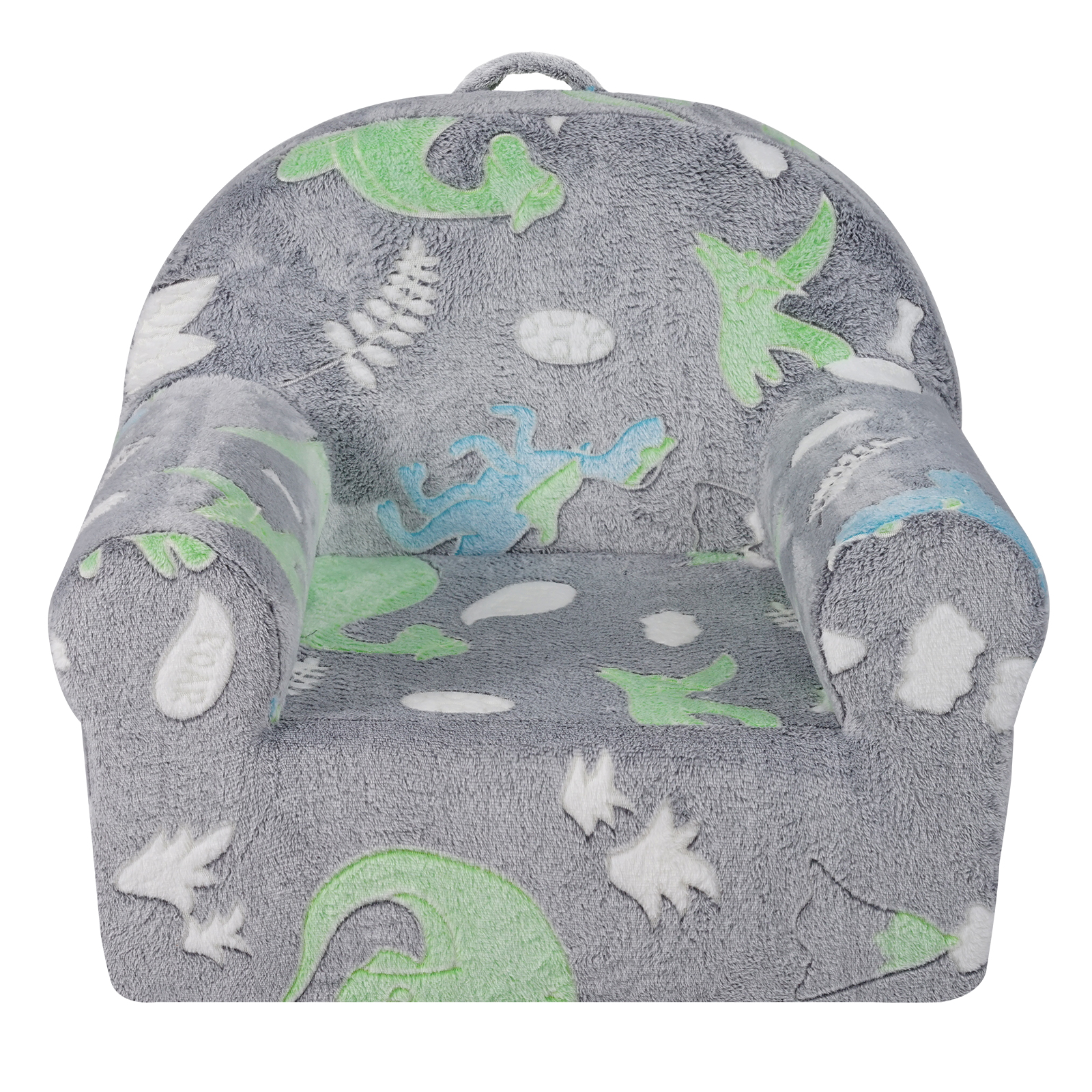VEVOR Toddler Chair Glow in the Dark Fleece/Plush Baby Chair Playroom Furniture - Picture 25 of 26