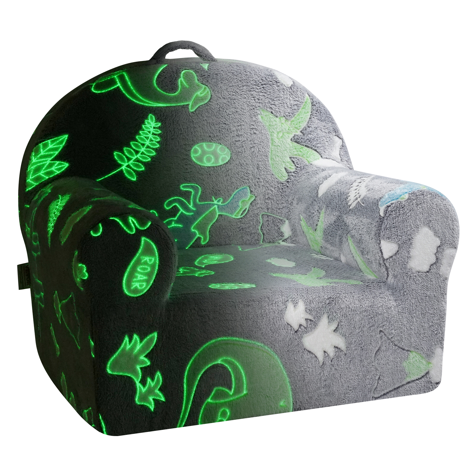 VEVOR Toddler Chair Glow in the Dark Fleece/Plush Baby Chair Playroom Furniture - Picture 26 of 26