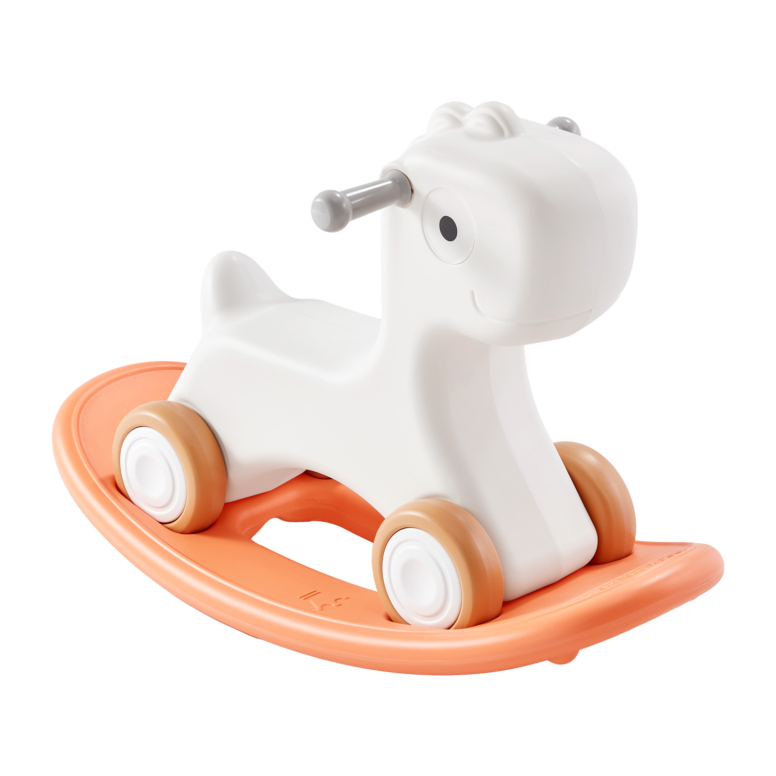 VEVOR 3/5 in 1 Rocking Horse for 1-3 Years Ride on Toy with Board/Trampoline