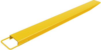 VEVOR Pallet Fork Extension 84 Inch Length 5.8 Inch Width, Heavy Duty Alloy Steel Fork Extensions for forklifts, 1 Pair Forklift Extension, Yellow