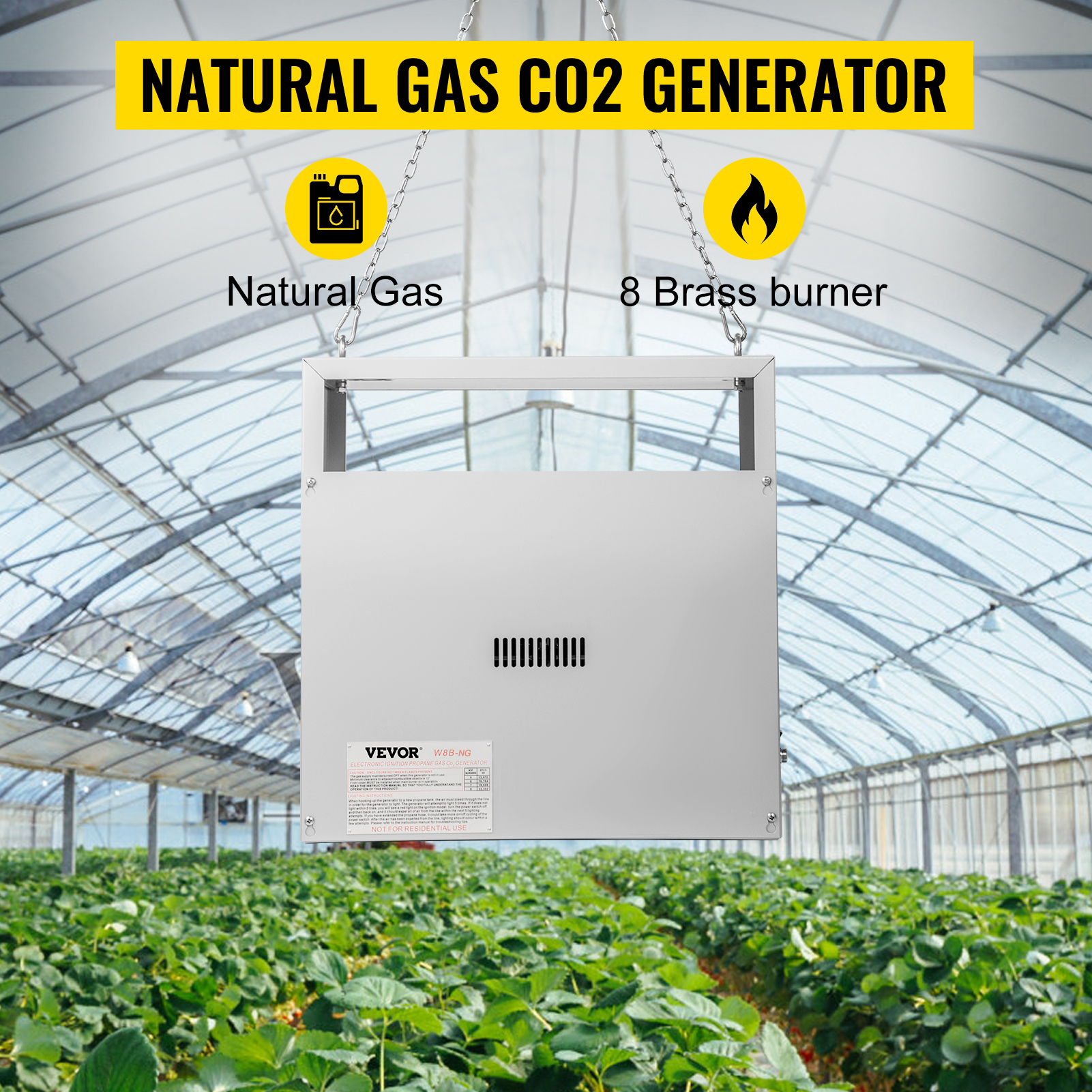 Co2 generator for plants