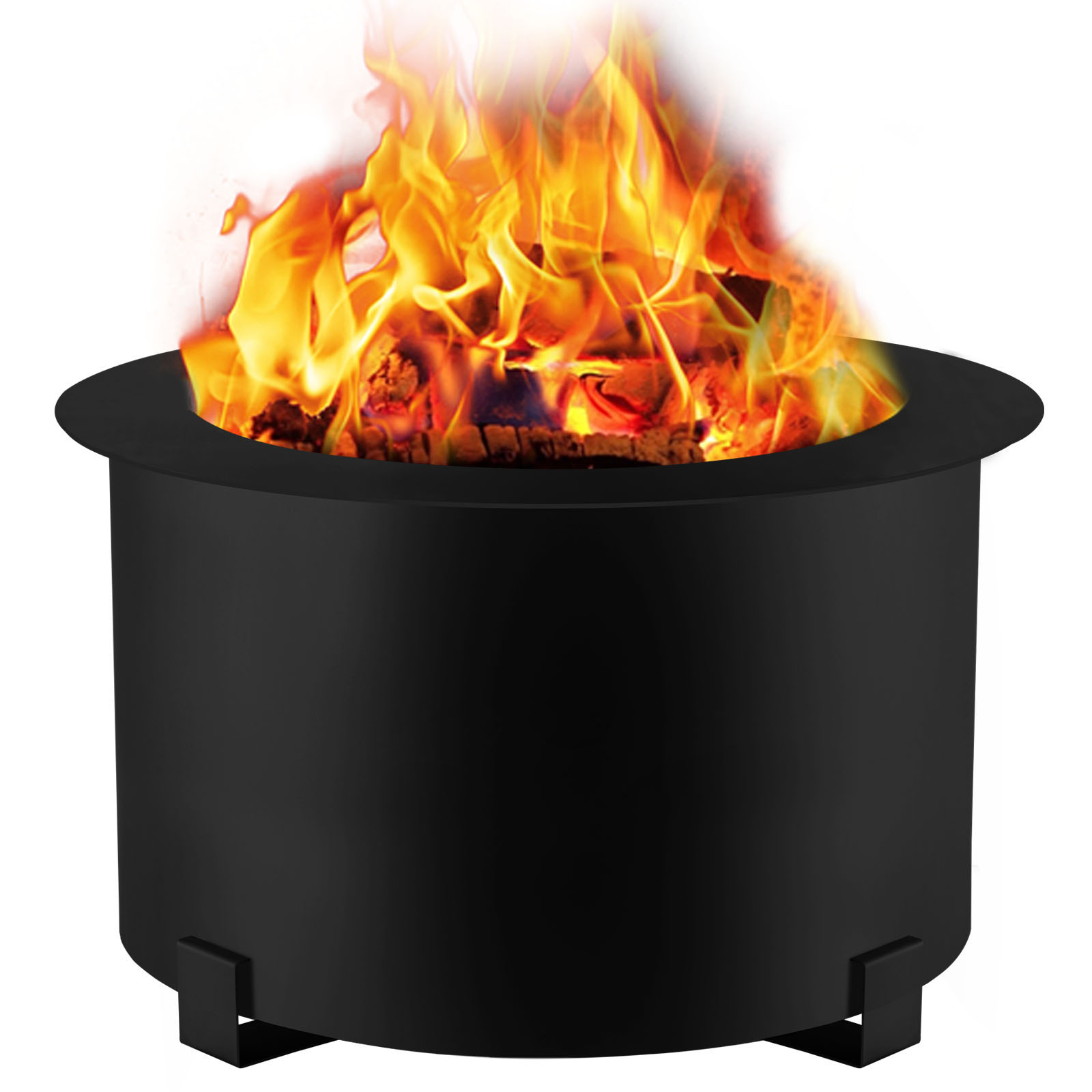 Fire Pit Fire Wood Heater 57*57*47CM Bowl Fireplace 화로대 with Grill Cha –  AOOKMIYA