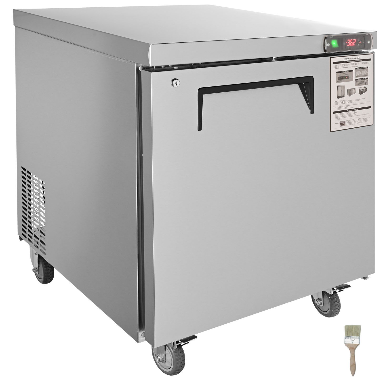 Uimoso 28/48/60/72" Refrigeration Sandwich Salad Prep Table Undercounter Worktop - Picture 83 of 145