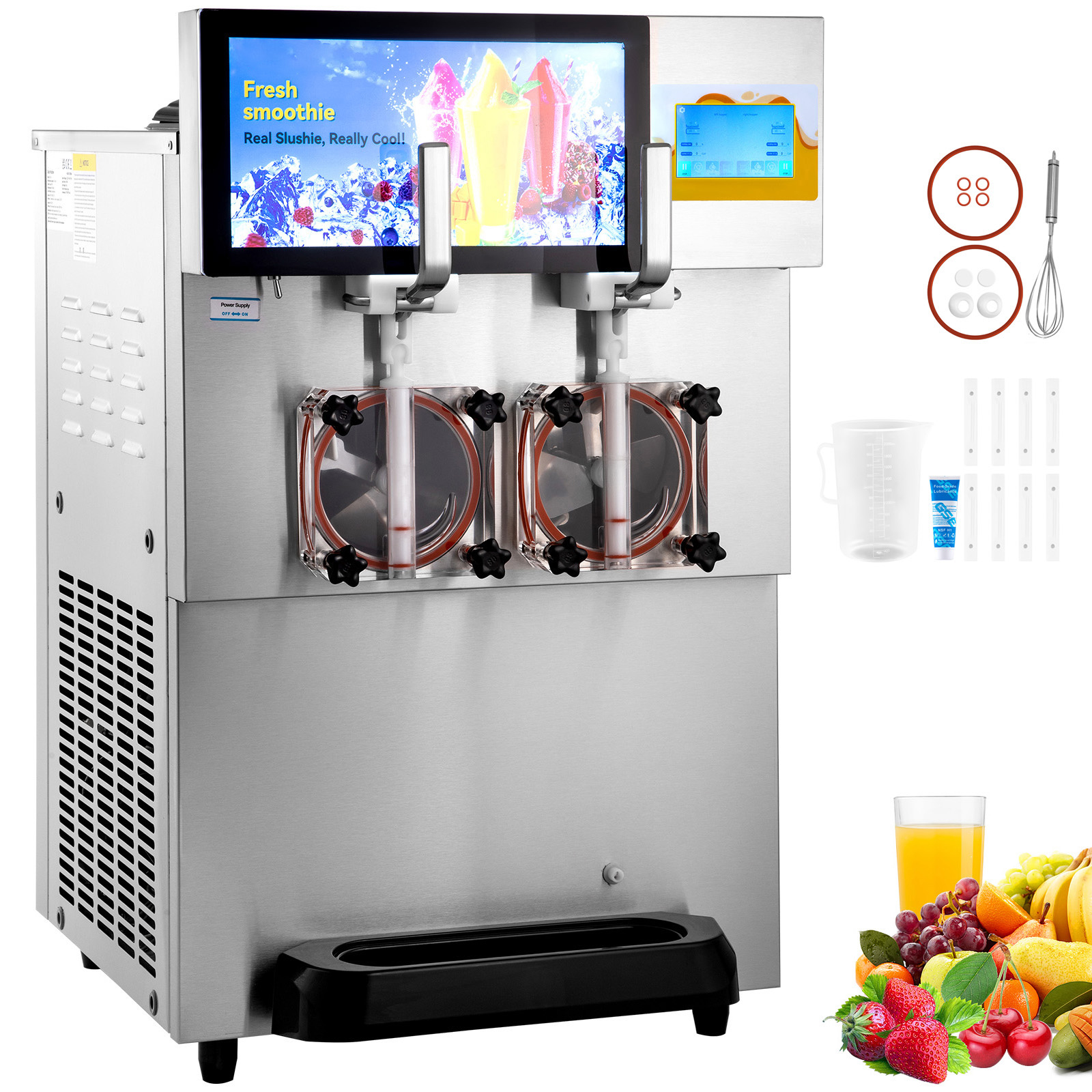 Commercial Slushy Machine Margarita Smoothie Frozen Drink Slushie Ice Maker - Picture 13 of 36
