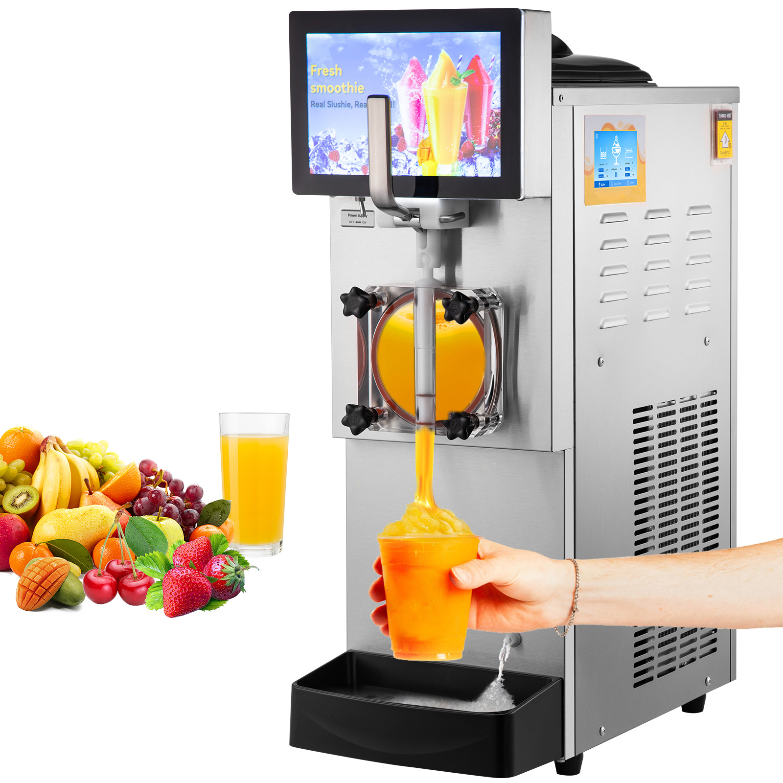 Commercial Slushy Machine Margarita Smoothie Frozen Drink Slushie Ice Maker - Picture 33 of 36