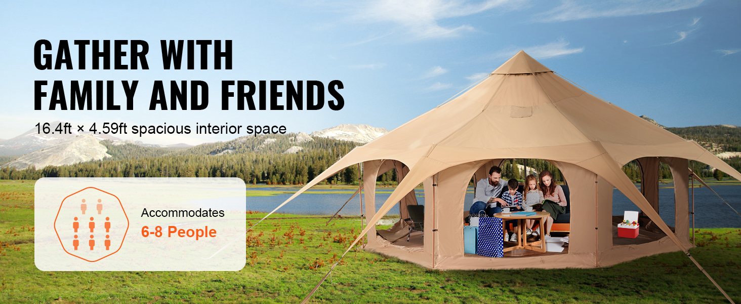 Canvas Bell Tent A100 2.3w