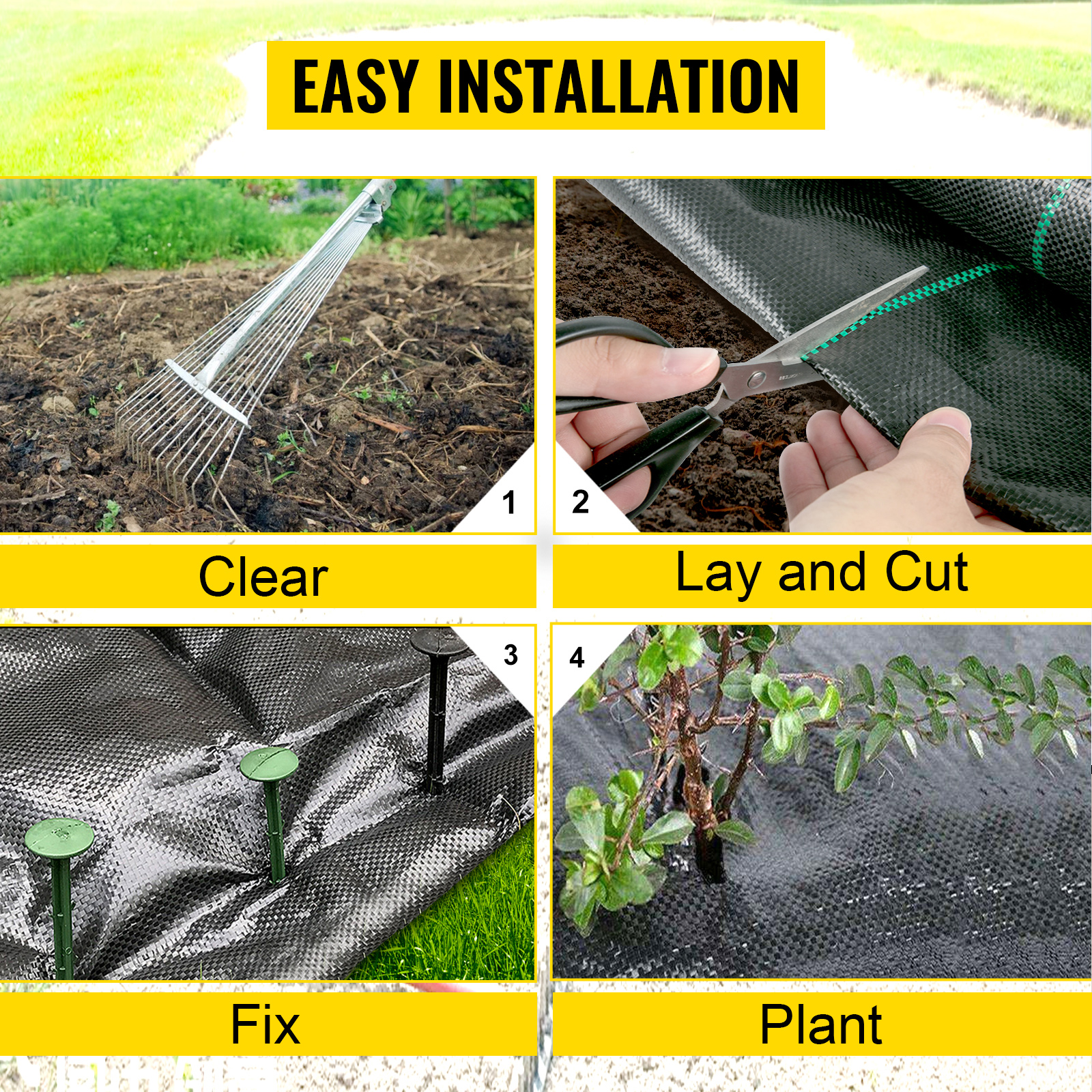 weed barrier,5 oz,PP material