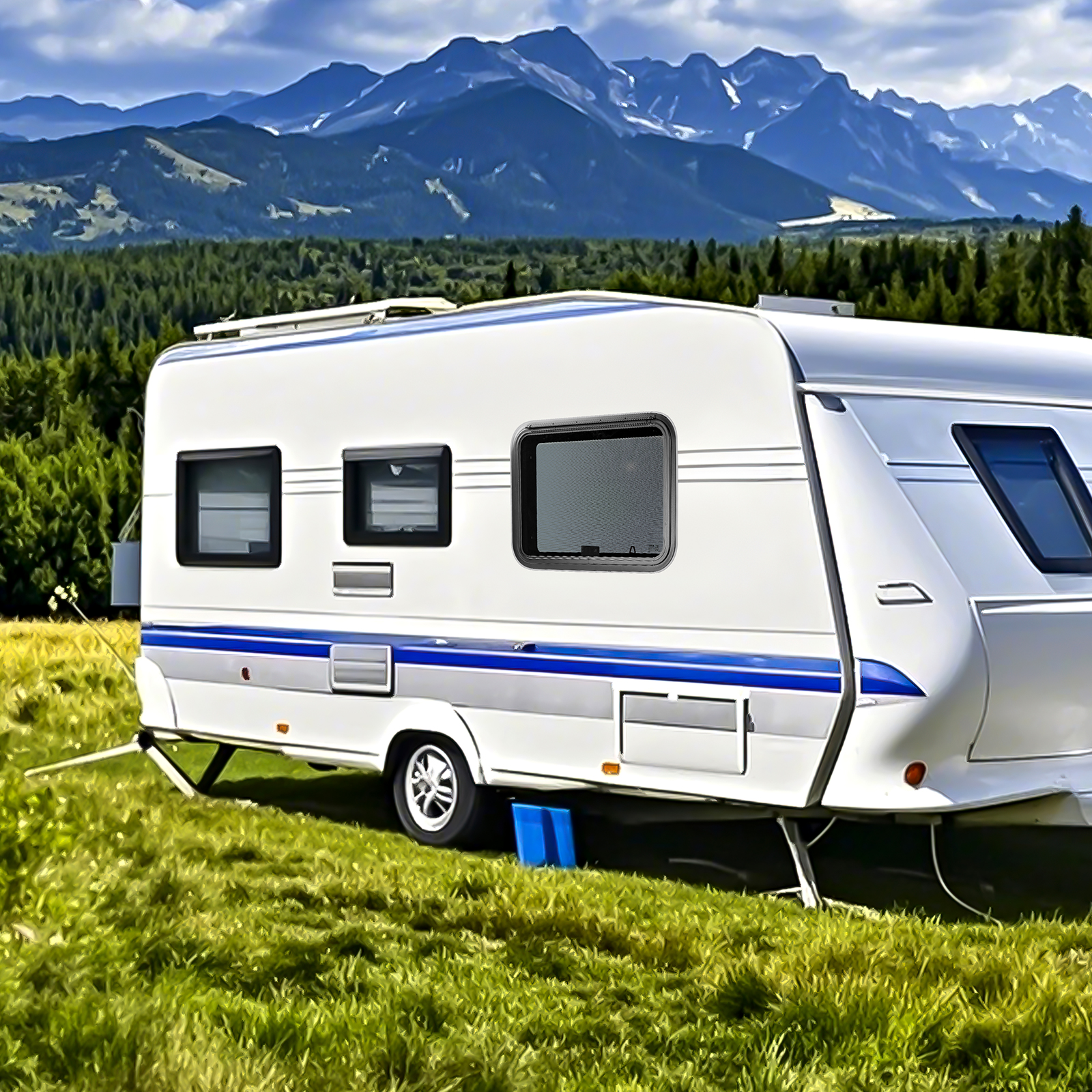 Push Out Rv Exit/Vertical RV Window 14x16-36x22in Emergency Push Out Window W ...