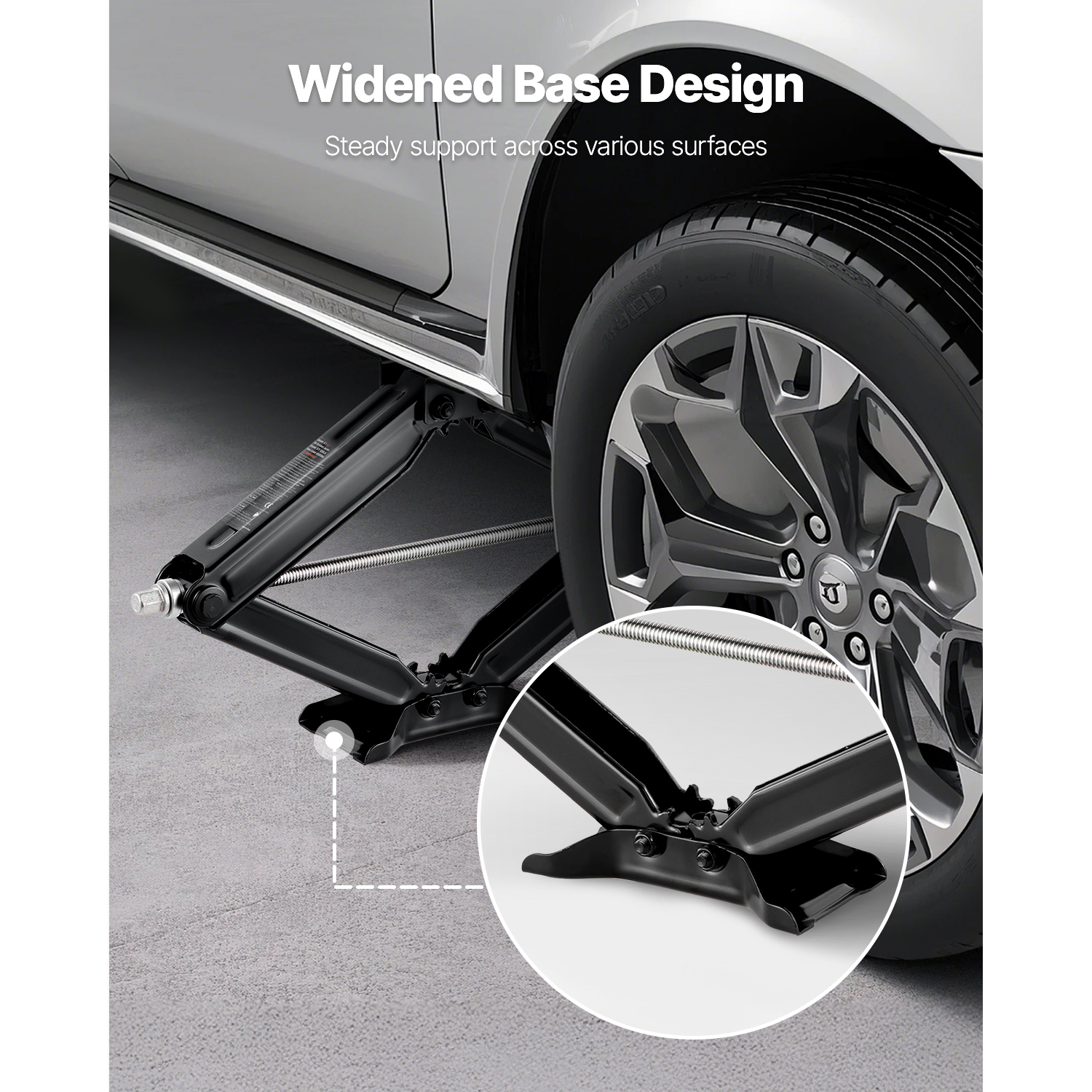 Set2/4 RV Scissor Jacks 5000-9000lbs Camper Trailer Stabilizer Leveling Jack Kit