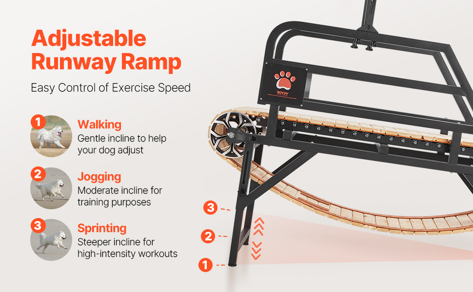 Dog Treadmill for Medium Dogs up to 220 lbs Indoor Pet Running Machine