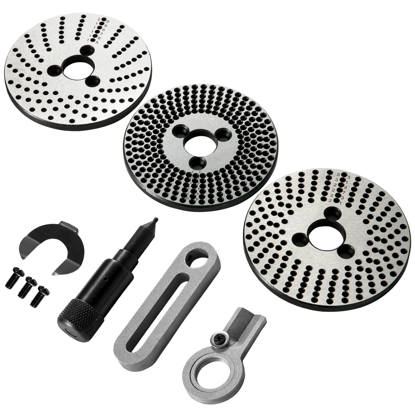 M8 CLAMPING KIT DIVIDING PLATE 100MM SELF CENTERING CHUCK ROTARY TABLE HV4 