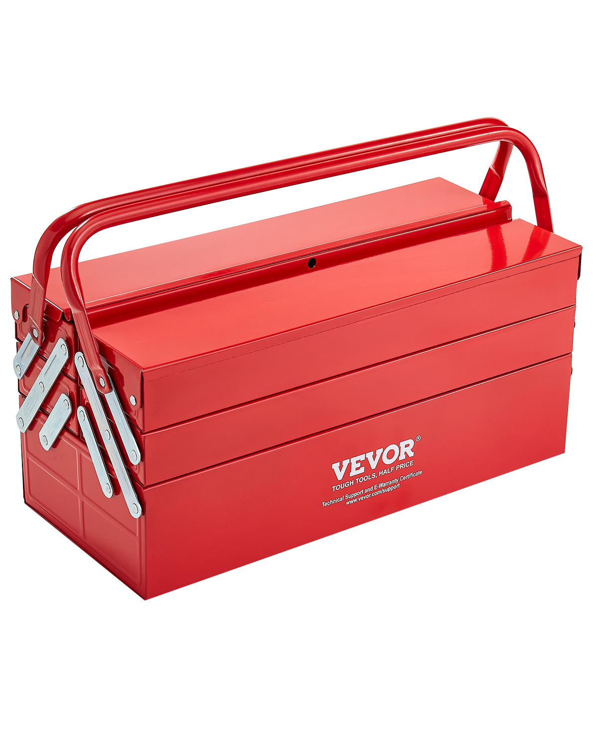 VEVOR Tool Box 218.4/457.2/520mm Portable Metal Tool Box 3/4/5 Drawers Organizer - Picture 13 of 72