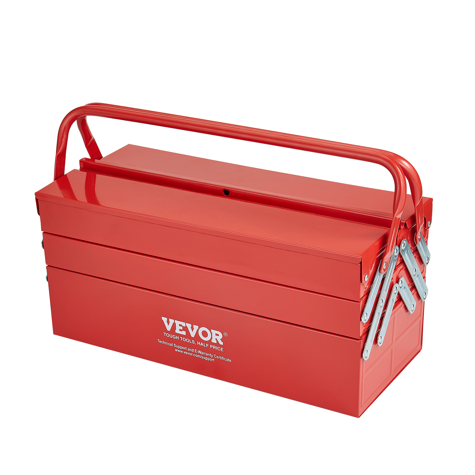 VEVOR Tool Box 218.4/457.2/520mm Portable Metal Tool Box 3/4/5 Drawers Organizer - Picture 22 of 72