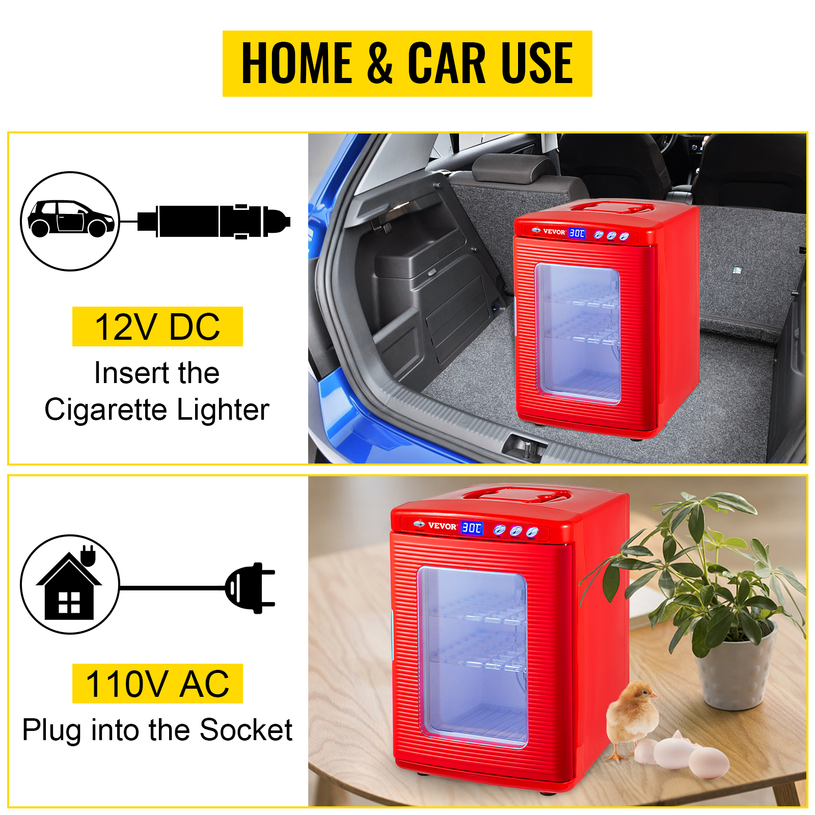 Car Refrigerator Outdoor Small Incubator Portable Car Home