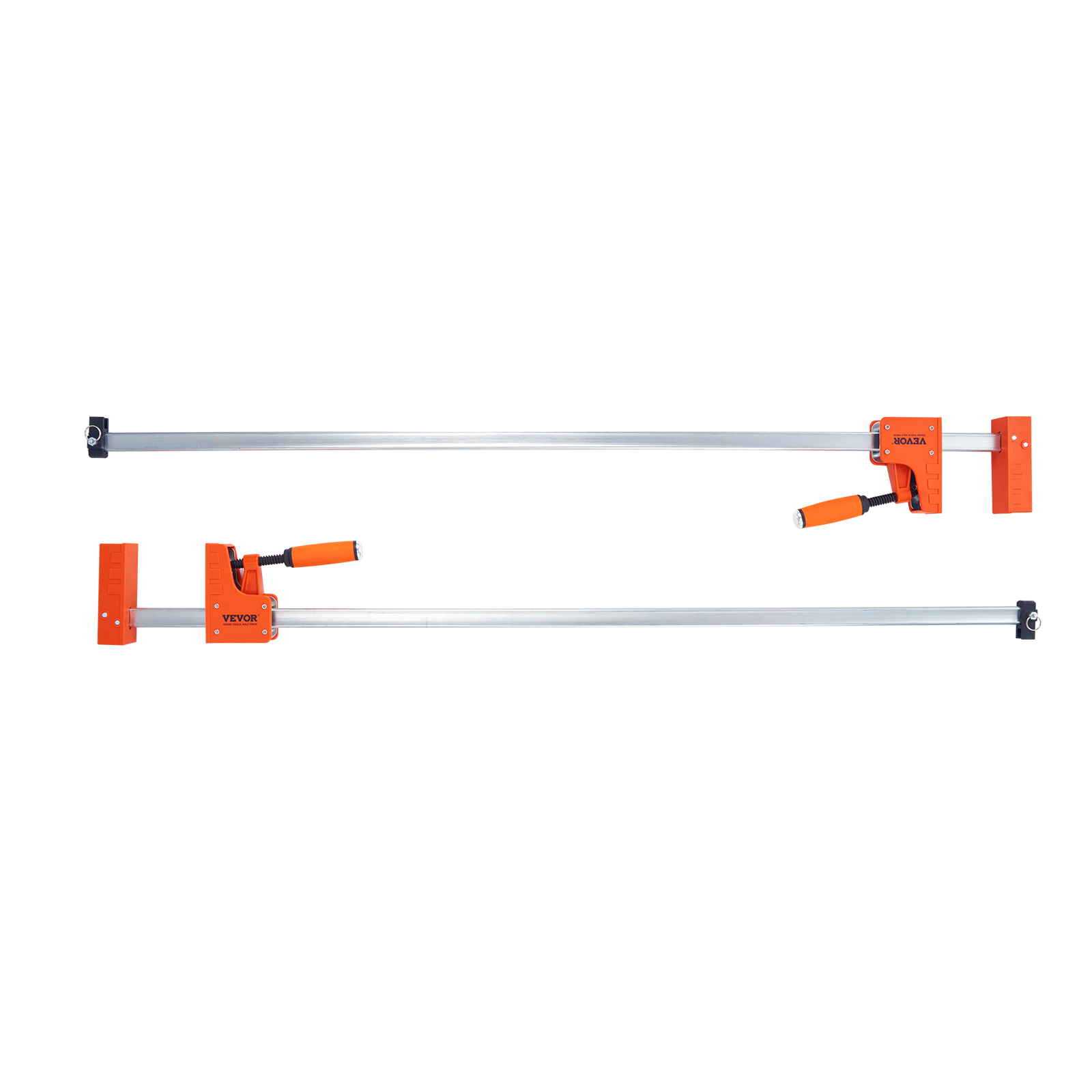 Generic 2 Inch Orange Woodworking F-Clamp – Quick-Release C-Clamp For Carpentry, 50mm Capacity