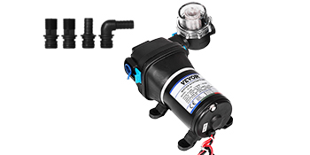 Pompe à Membrane Automatique 160 PSI - 220V, Débit 5,1-5,5 L/min, Auto-amorçante | Pour Filtration, Pulvérisation, Arrosage Haute Pression