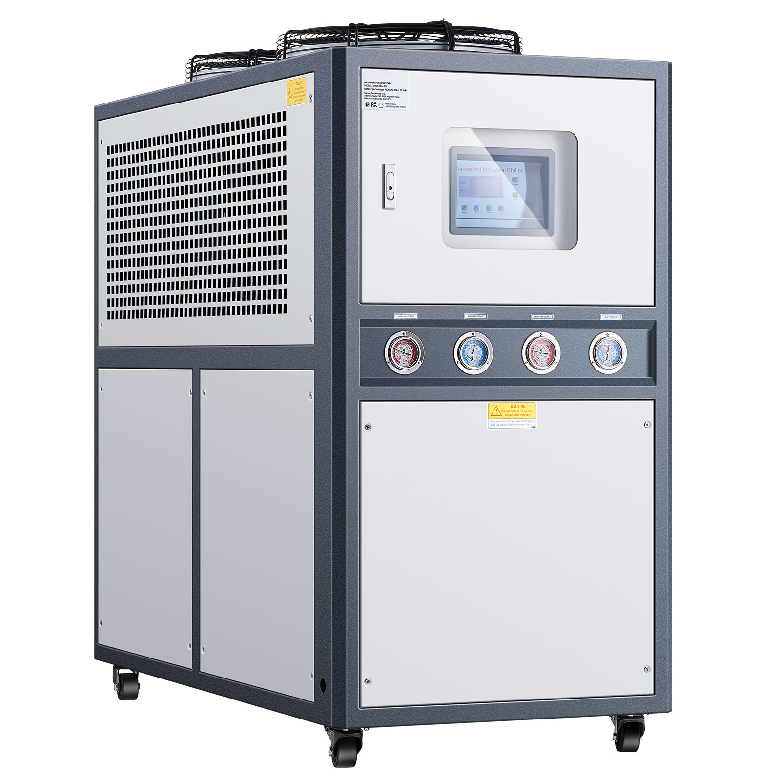 Uimoso 5/6/8/15/20 ton Air-cooled Industrial Water Chiller 5HP to 25HP