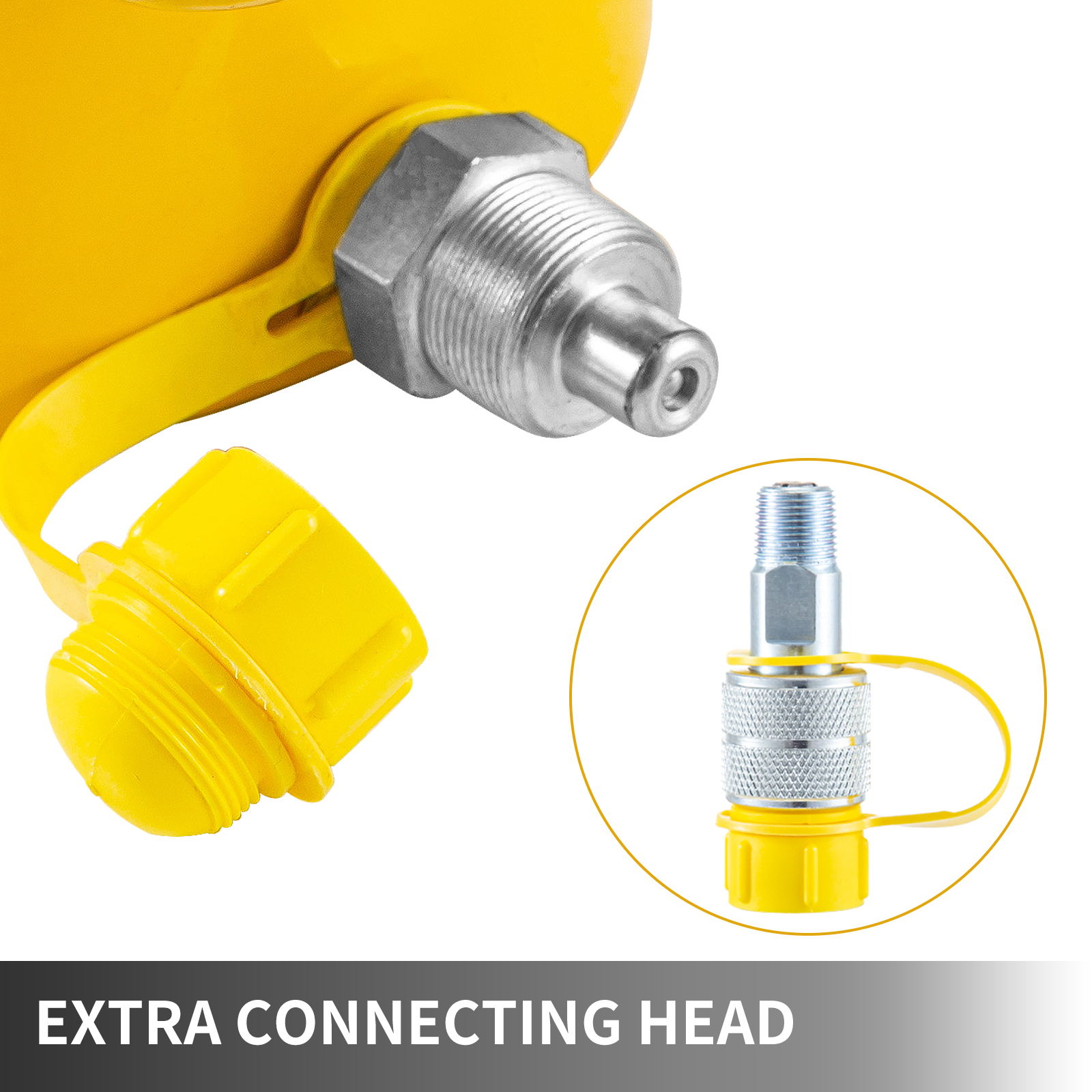 Hydraulic Cylinder Jack Solid Ram Hydraulic Cylinder, 10t/4inch Lifting