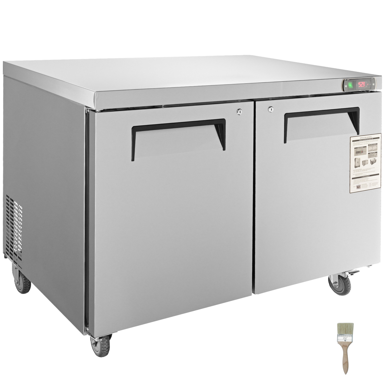 Uimoso 28/48/60/72" Refrigeration Sandwich Salad Prep Table Undercounter Worktop - Picture 98 of 145