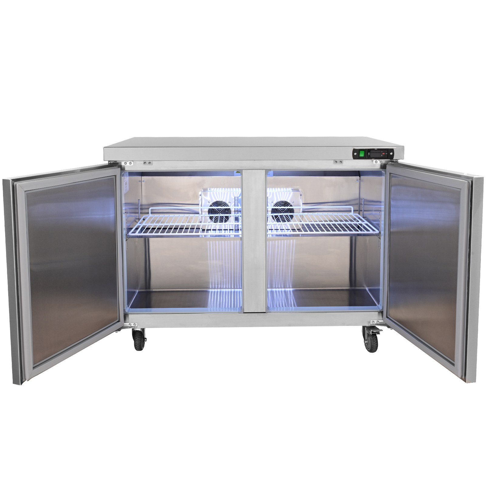 Uimoso 28/48/60/72" Refrigeration Sandwich Salad Prep Table Undercounter Worktop - Picture 108 of 145
