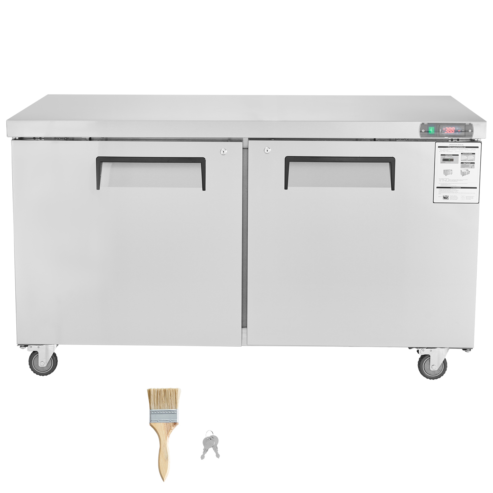 Uimoso 28/48/60/72" Refrigeration Sandwich Salad Prep Table Undercounter Worktop - Picture 122 of 145