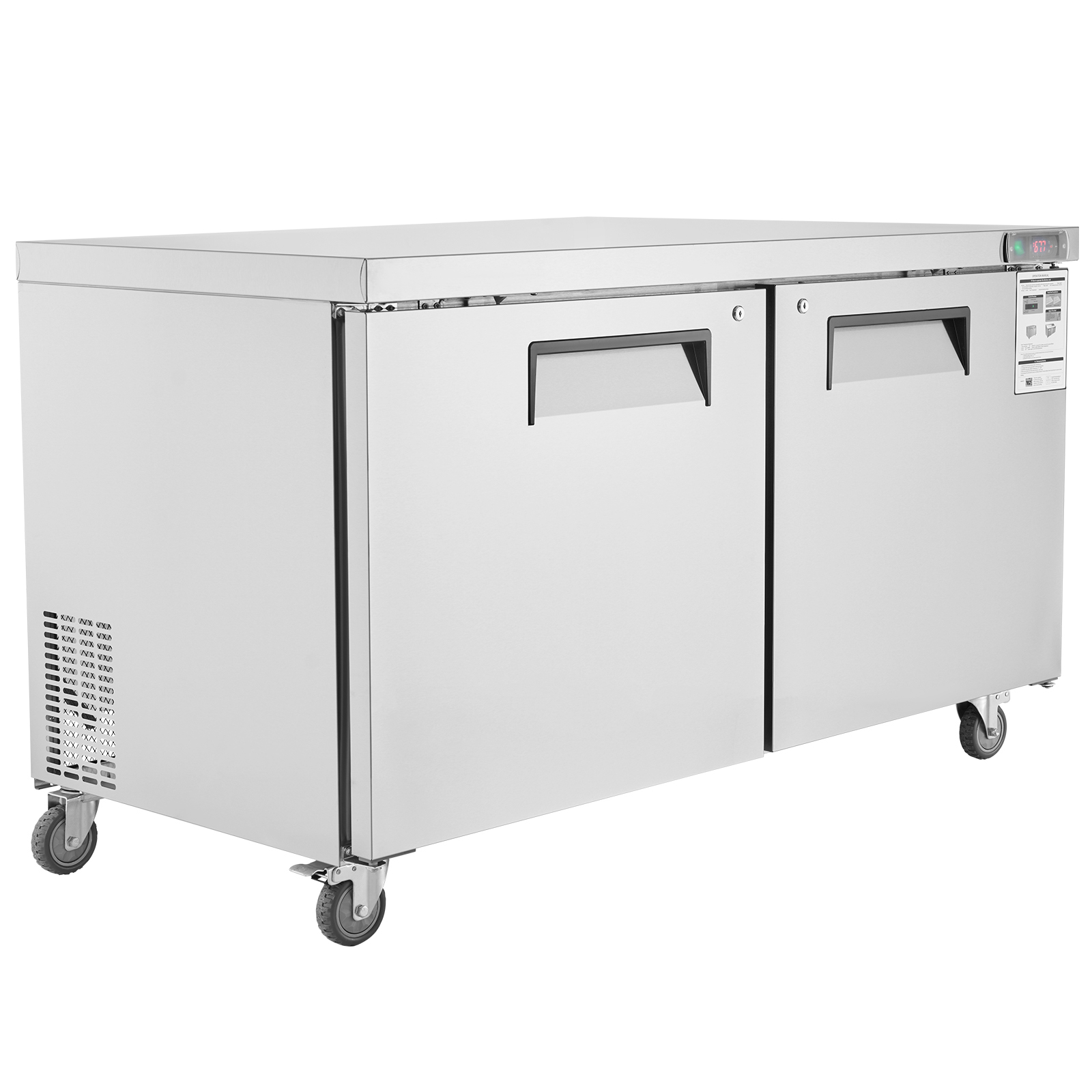 Uimoso 28/48/60/72" Refrigeration Sandwich Salad Prep Table Undercounter Worktop - Picture 133 of 145