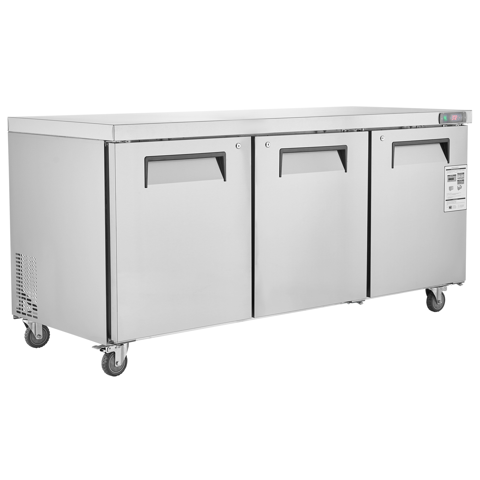 Uimoso 28/48/60/72" Refrigeration Sandwich Salad Prep Table Undercounter Worktop - Picture 145 of 145