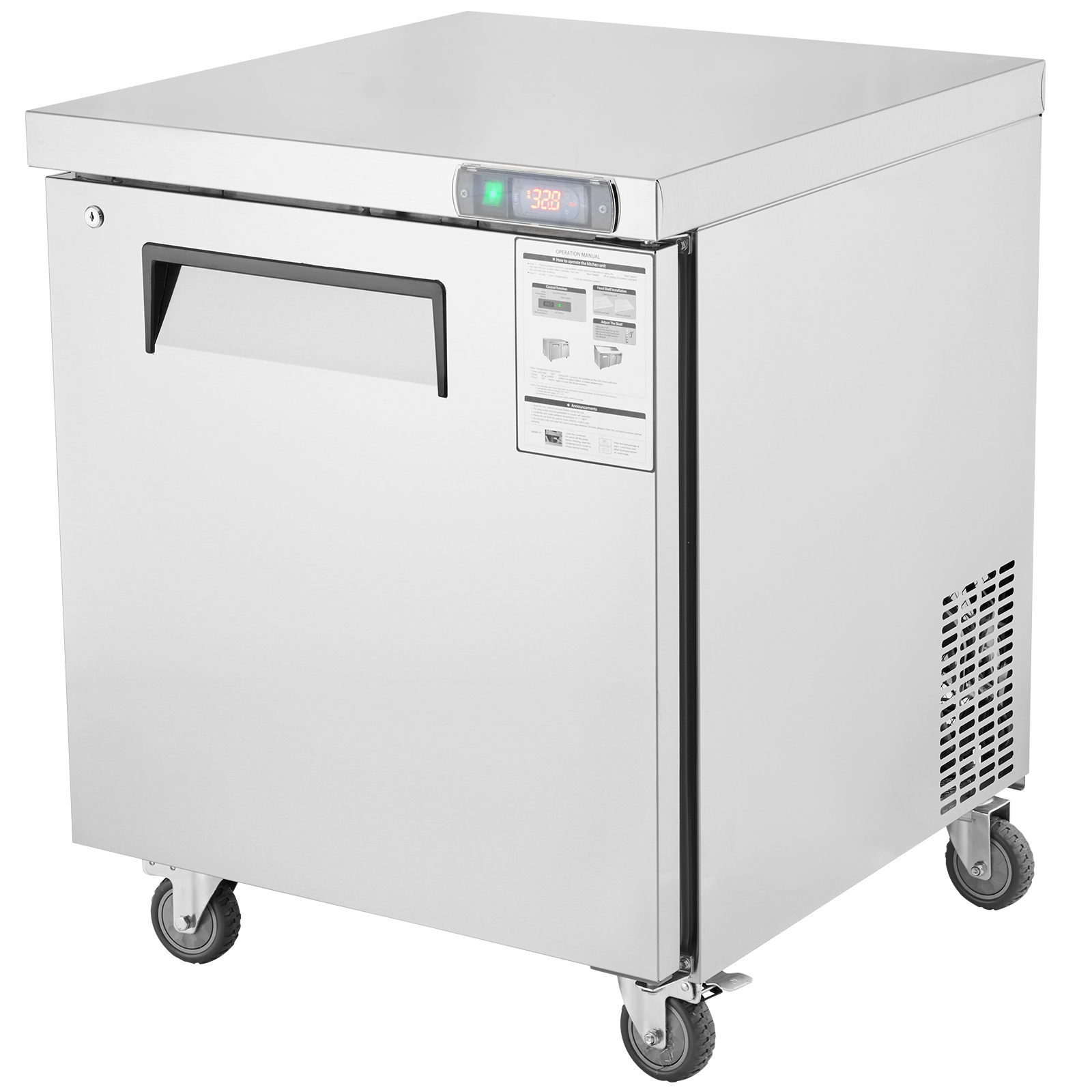 Uimoso 28/48/60/72" Refrigeration Sandwich Salad Prep Table Undercounter Worktop - Picture 96 of 145