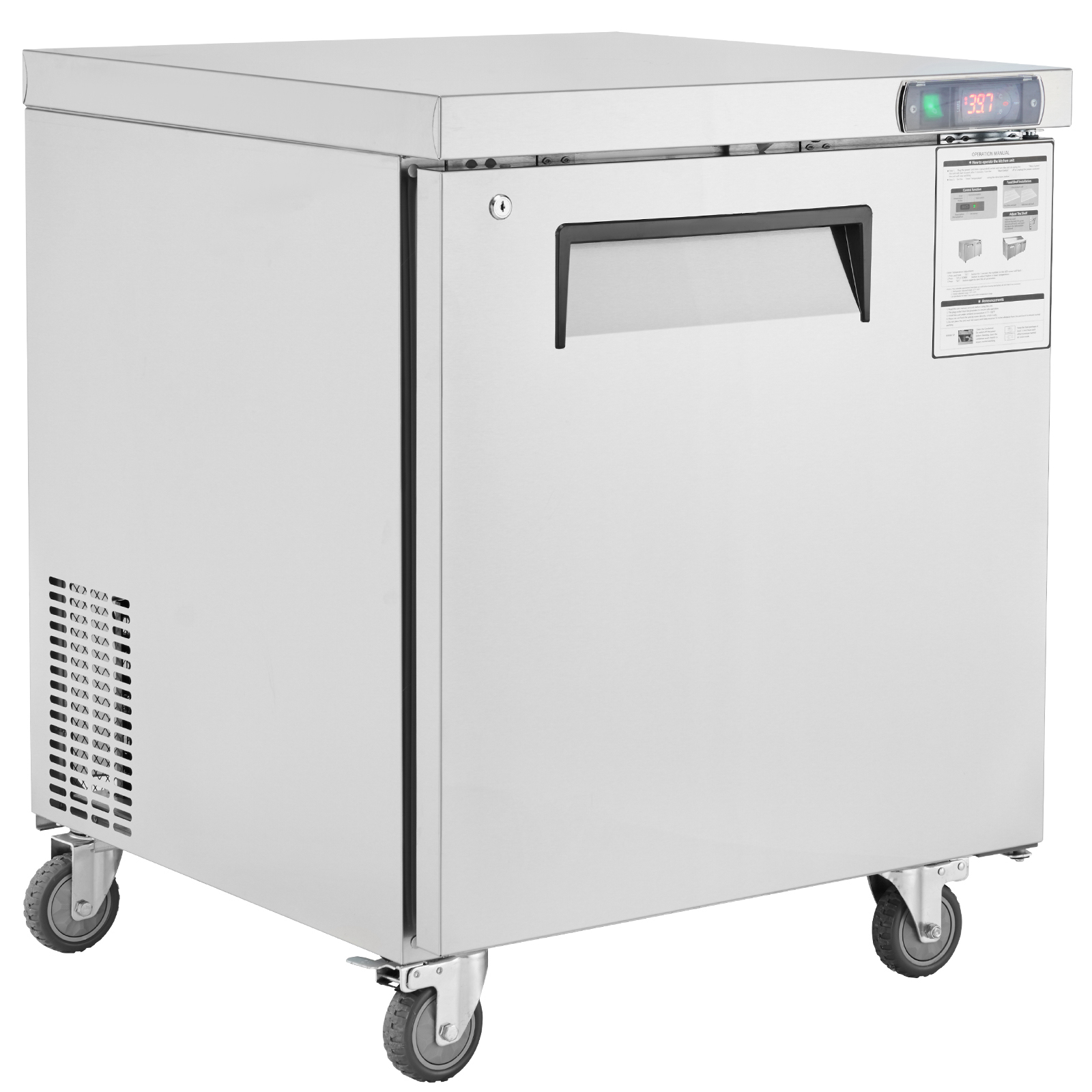 Uimoso 28/48/60/72" Refrigeration Sandwich Salad Prep Table Undercounter Worktop - Picture 97 of 145