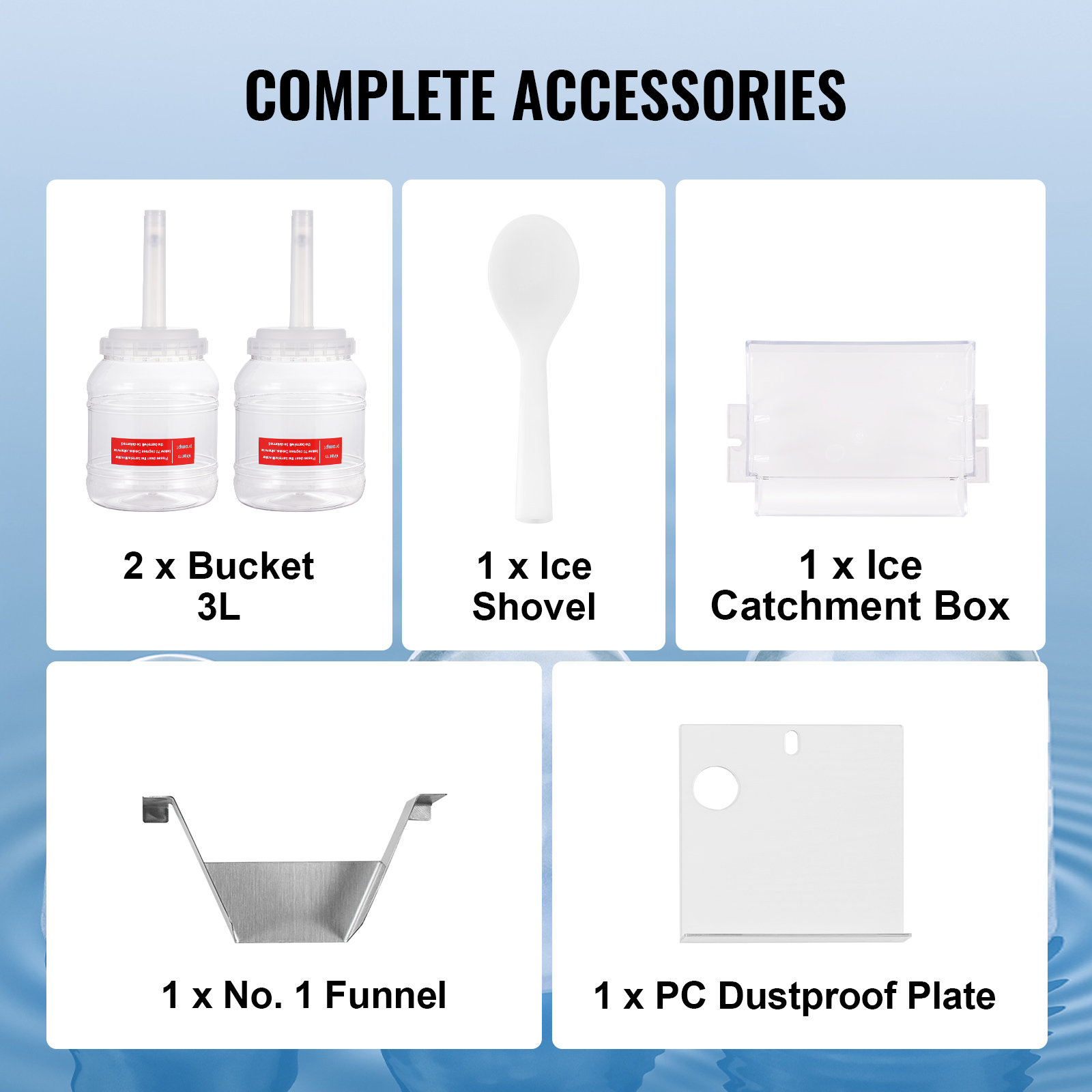 Commercial Snowflake Ice Machine 80-260KG/24H Snow Ice Cream Cone Slushy Maker