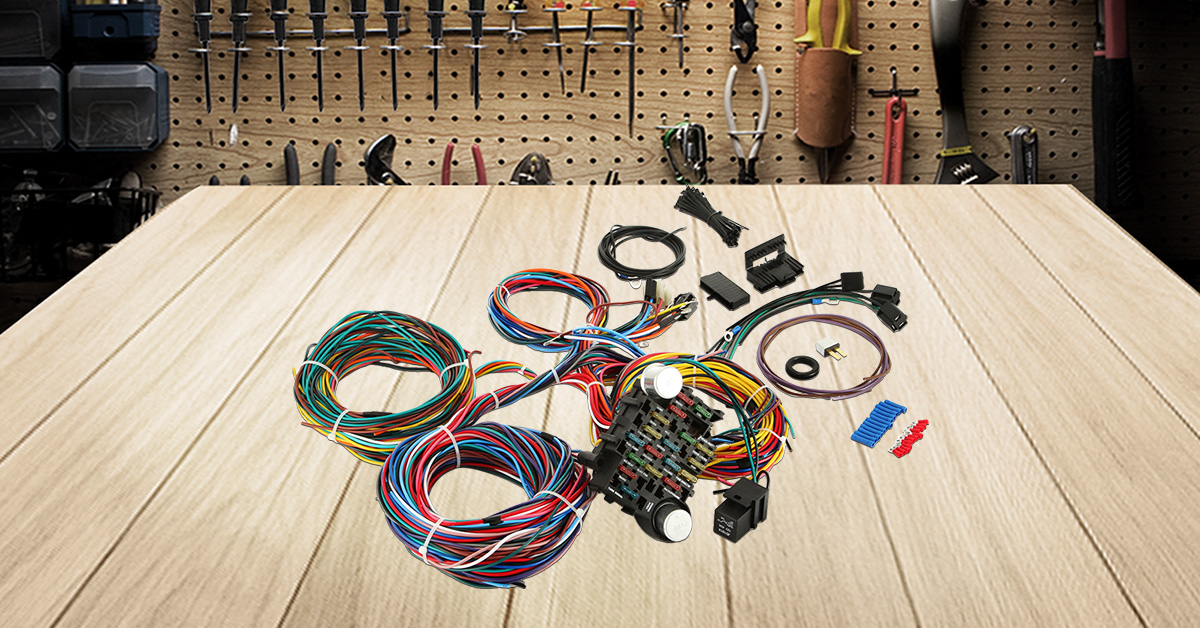 thumbnail image 2 of HRC 21-Circuit Wiring Harness Kit For GM, Chevy, Mopar, Ford – Hot Rod, Street Rod, T Bucket 2 of 5