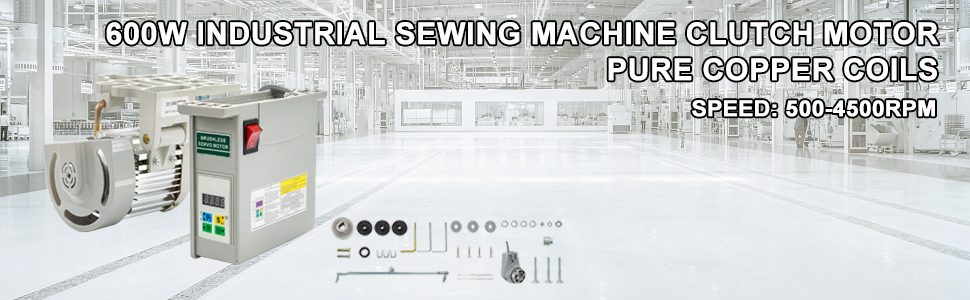  BANLICALI Servo Motor Sewing Machine Motor, 600W
