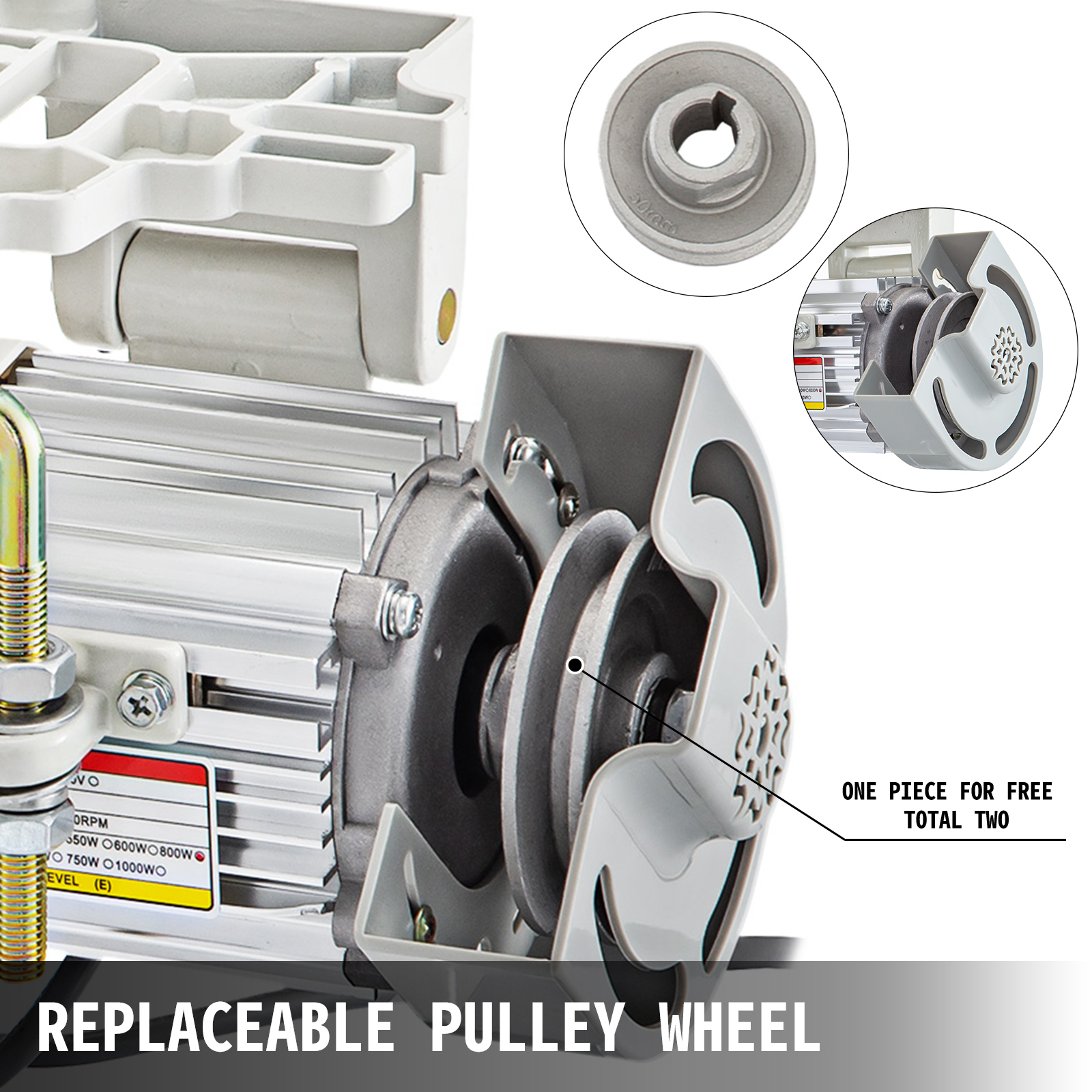 VEVOR Sewing Machine Servo Motor Sewing Servo Motor 800W 220V with