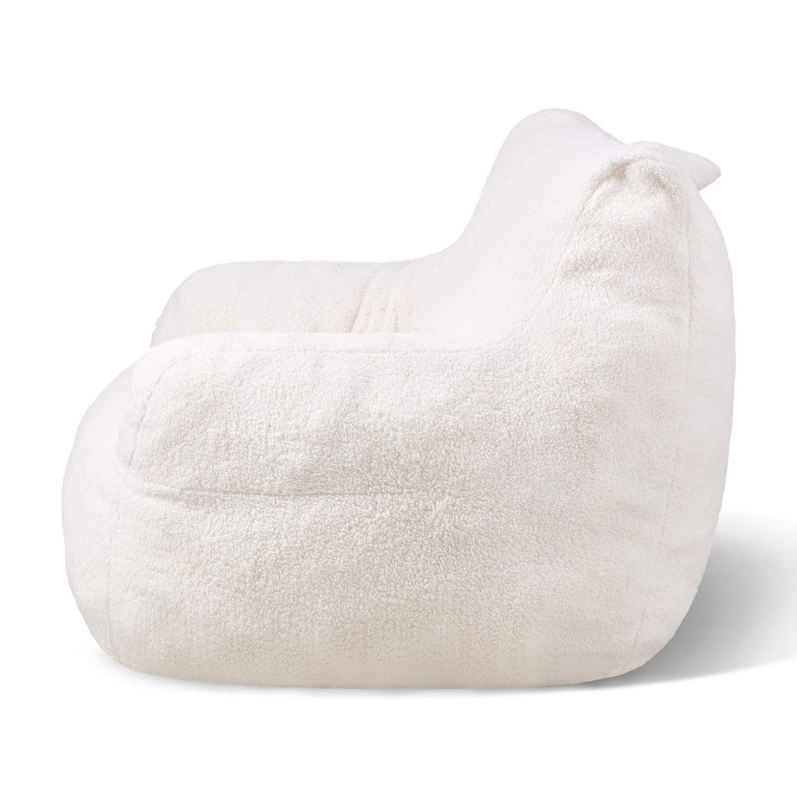 Bean Bag Chair with Armrests and Storage Pocket/Removable Cover & Dutch Velvet - Picture 12 of 62