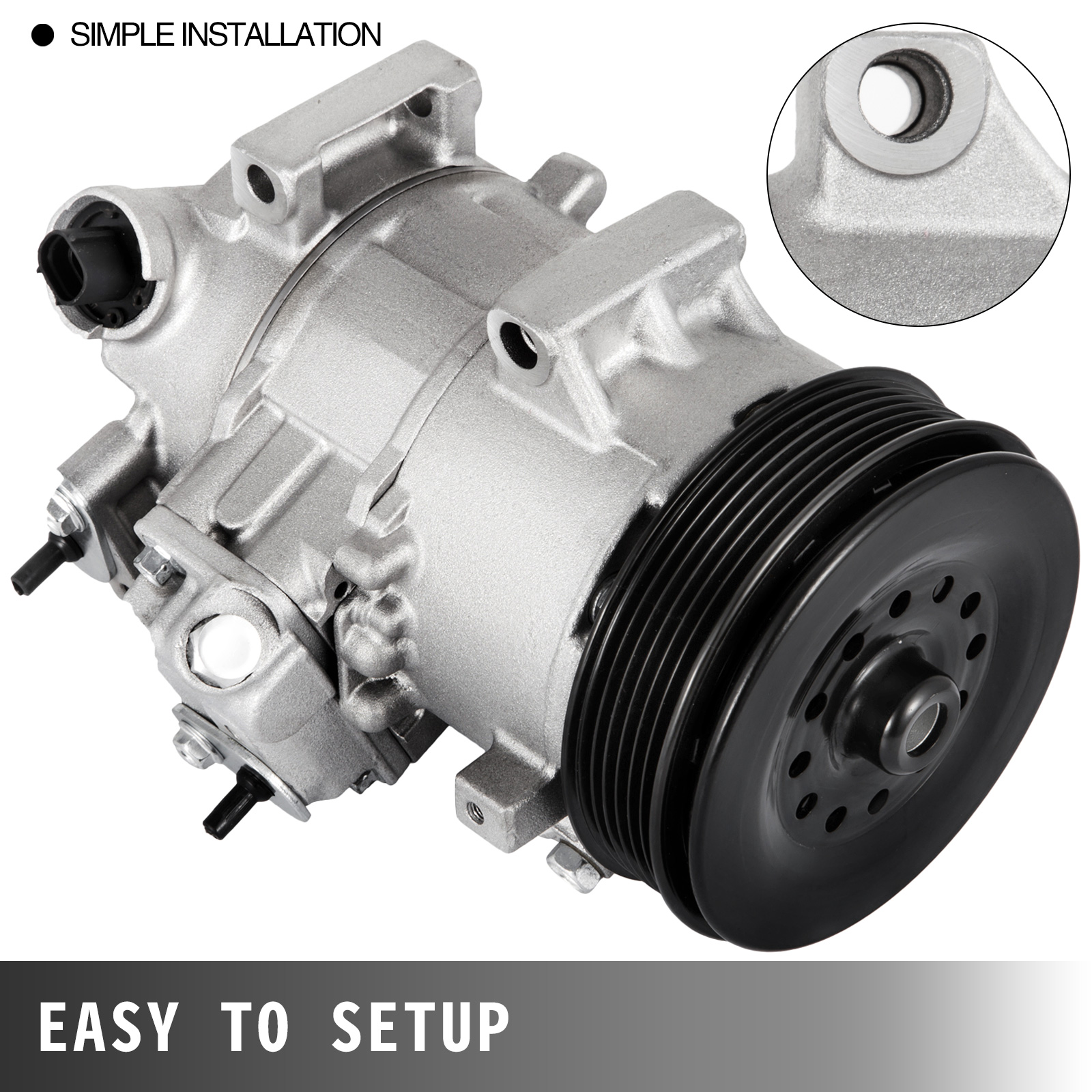 AC A/C Compressor Fits Toyota Corolla Matrix Scion XD 1.8L 67328 68328 ...