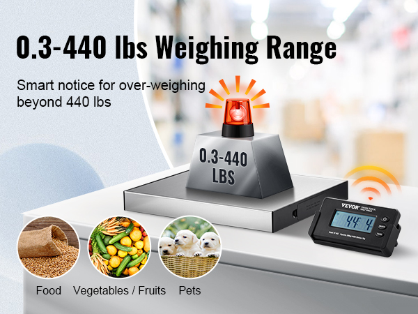 35 LB X 0.2 OZ SMALL DIGITAL POSTAL SCALE