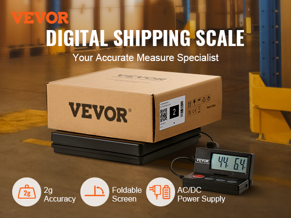 Shipping Scale,110 lbs,0.07 oz.