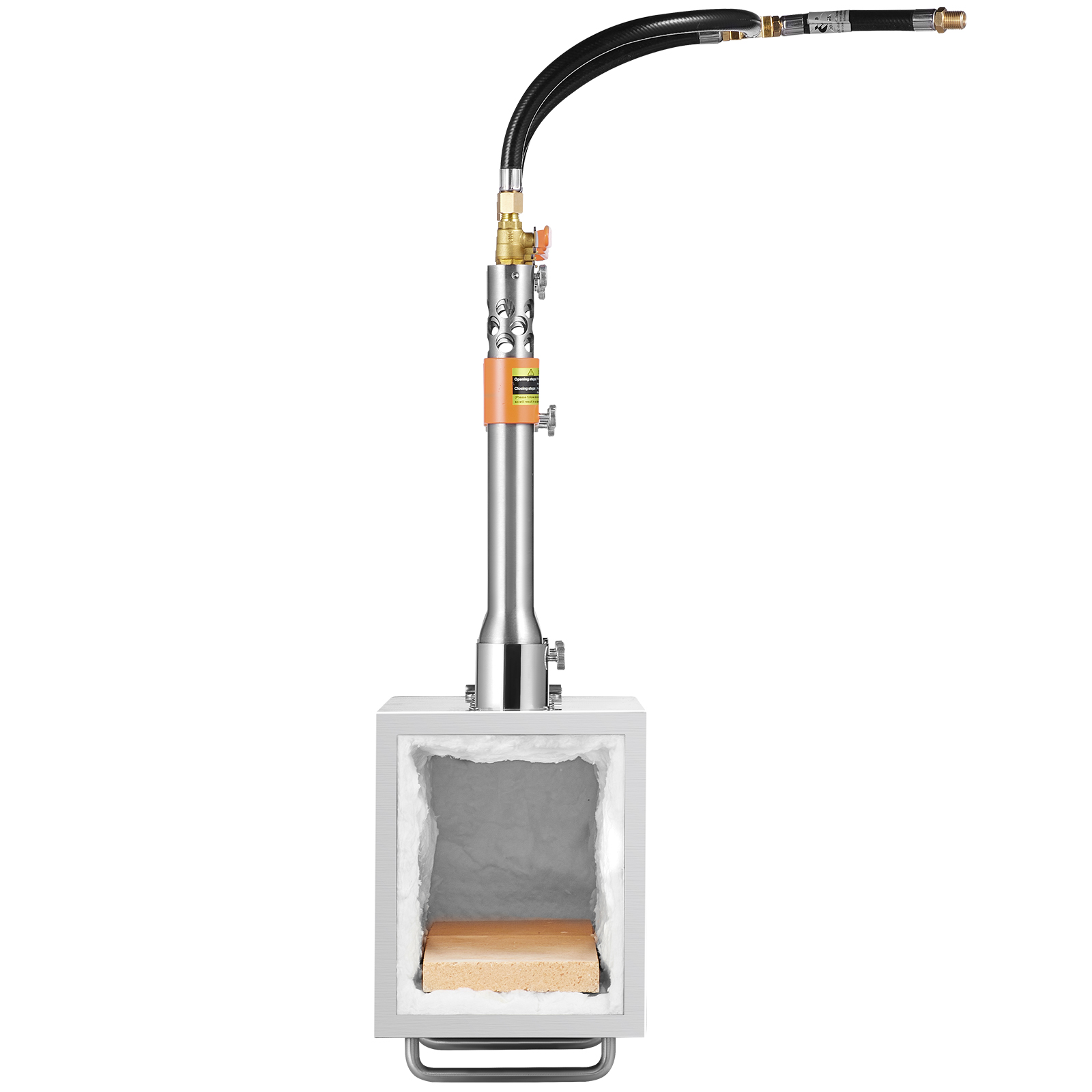 VEVOR Portable Propane Forge 1-3 Burner Farrier Forge 1427/2600℃ Knife Metal - Picture 37 of 50