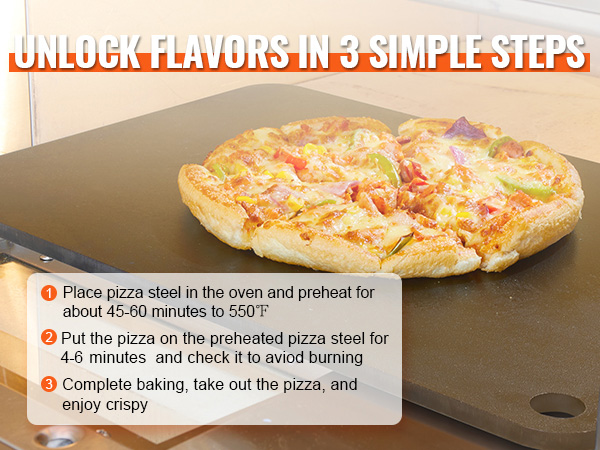 VEVOR Pizza Steel 16