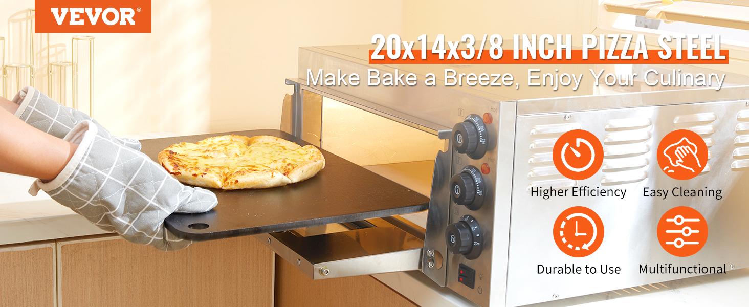  (Steel Pizza Plate) 3/8 Steel Pizza Baking Plate, 3/8 x 16 x  16, A36 Steel : Home & Kitchen