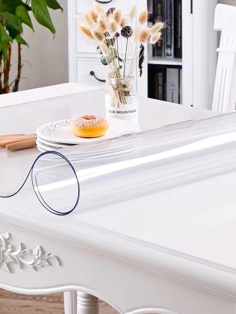 plastic table protector,pvc,transparent