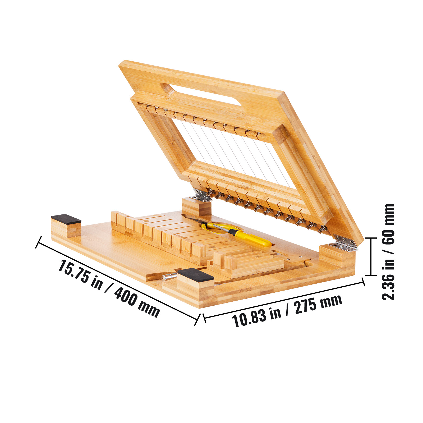 VEVOR Soap Cutter, Cut 1-12 Bars, Precisely and Accurately Cut 1 Inch ...