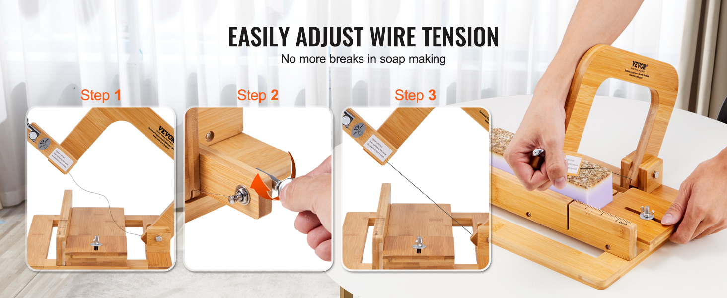 Wooden Wire Soap Cutter, Cortador De Jabones Artesanales, Wire Slicer  Cutting To