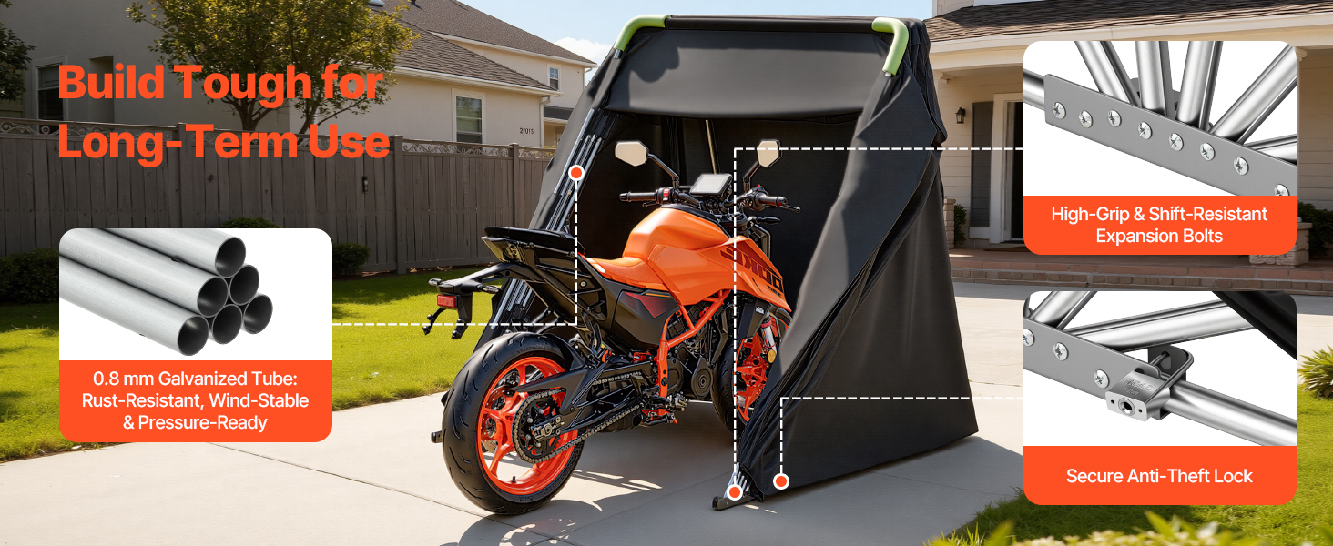Motorcycle Shelter A100 2.3w