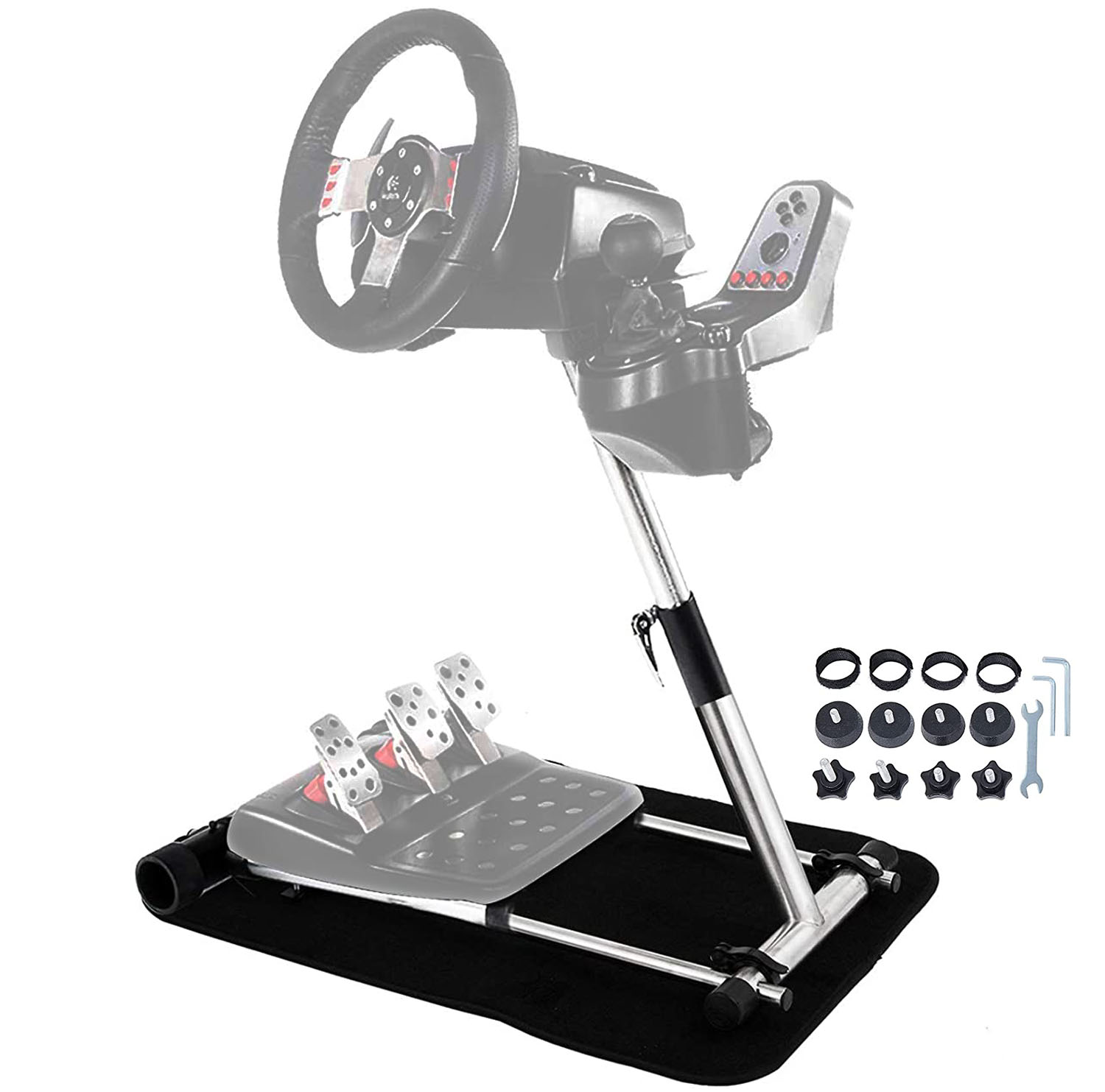 VEVOR VEVOR G27 G25 E G29 Volante Steering Wheel Stand Per Logitech Con  Supporto V2 Supporto Giochi Solo Supporto Ruota E Pedale Non Incluso