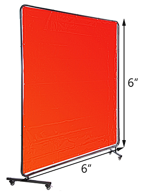 Welding Screens, 6ft x 6ft, 3 Panels