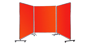 Welding Screens, 6ft x 6ft, 3 Panels