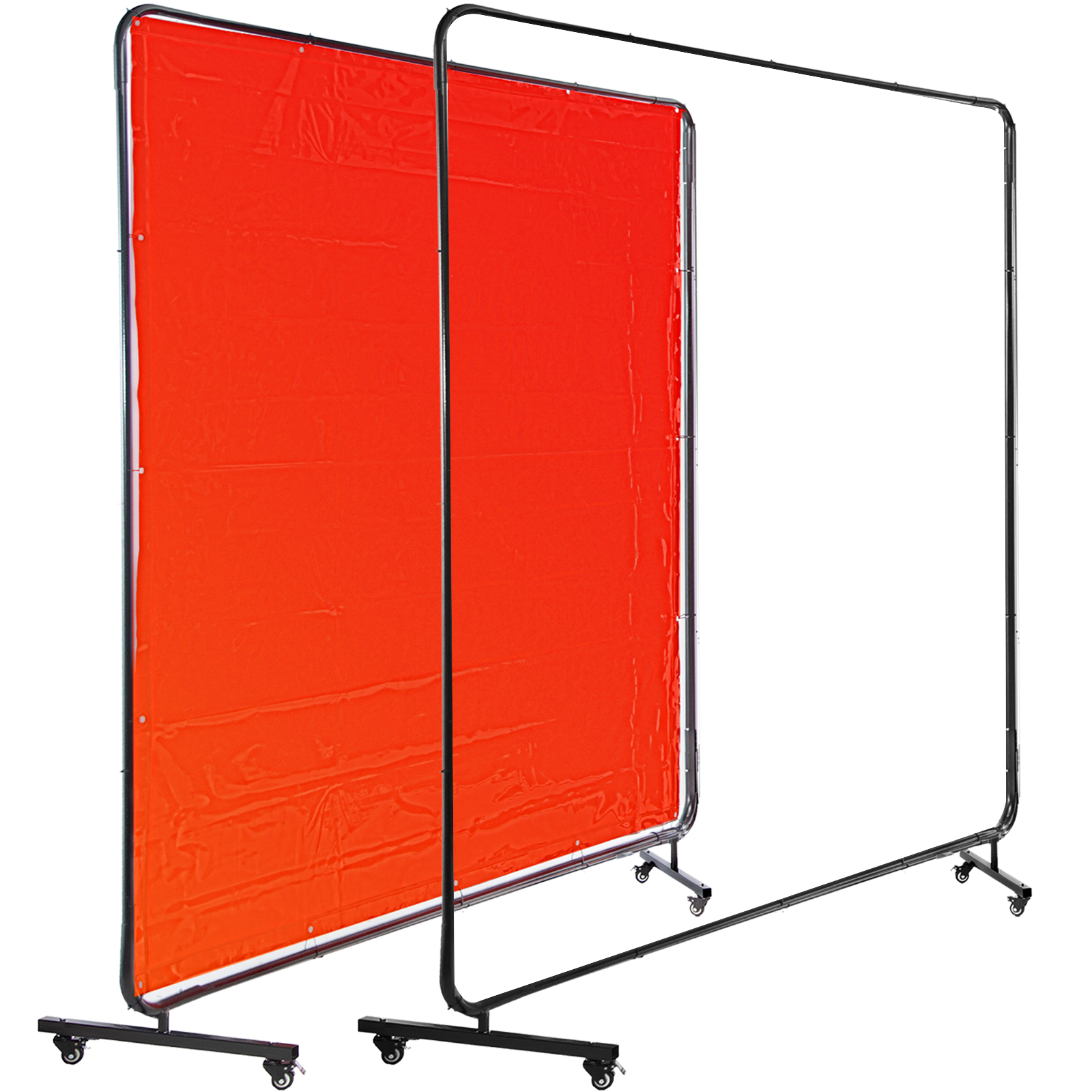 Fibreglass 6' x 6' PVC WITH FRAMES Welding Curtains 
